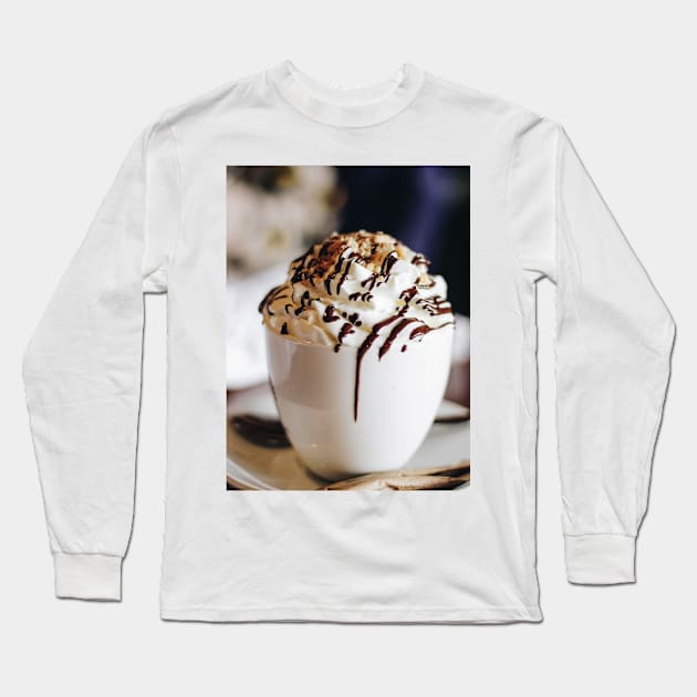 Delicious Latte Long Sleeve T-Shirt by NewburyBoutique